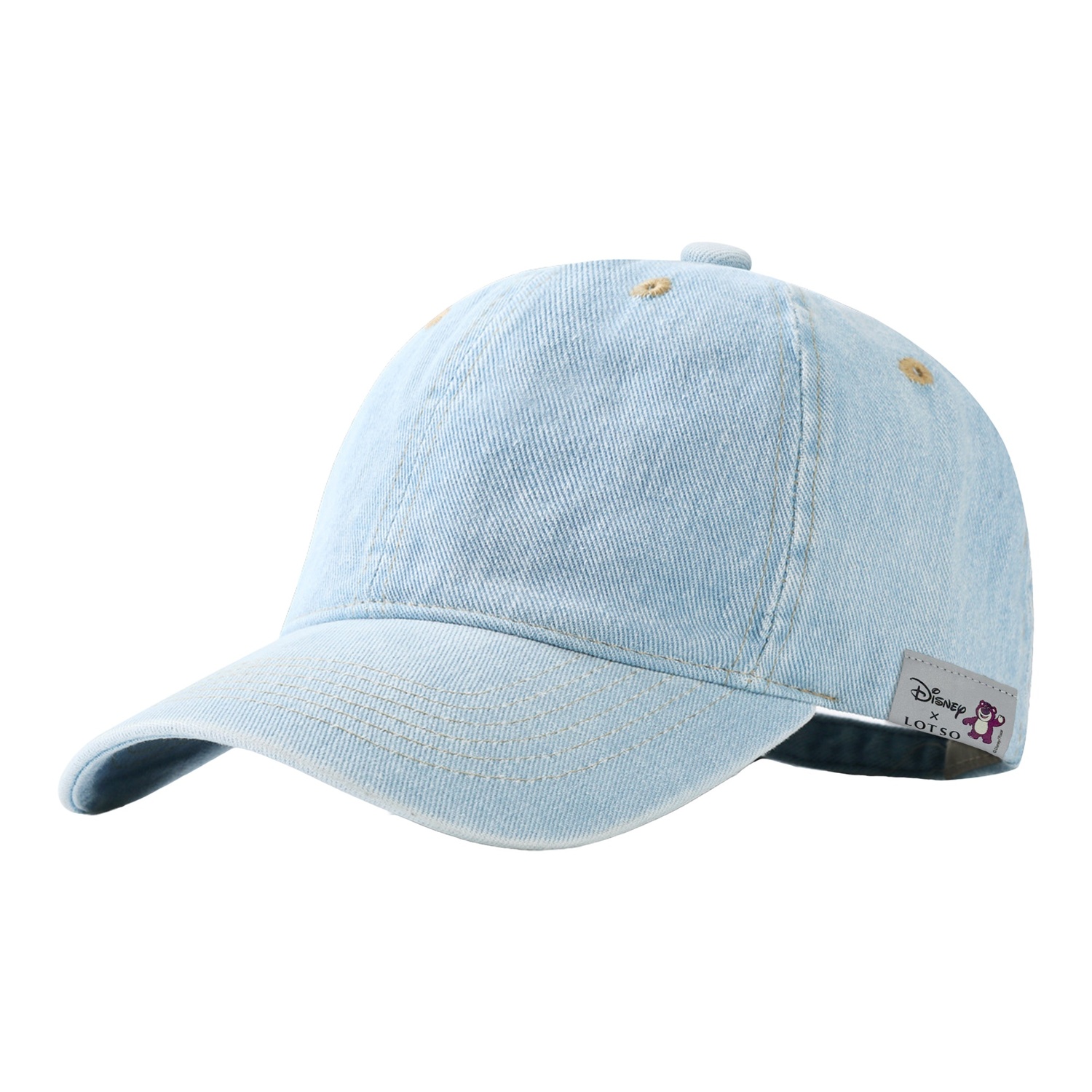 

Disney Бейсболка хлопковая унисекс серии Strawberry Bear, Light Blue