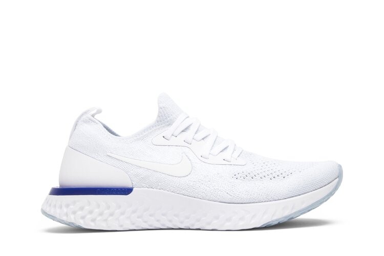 

Кроссовки Nike Wmns Epic React Flyknit 'White Racer Blue', белый