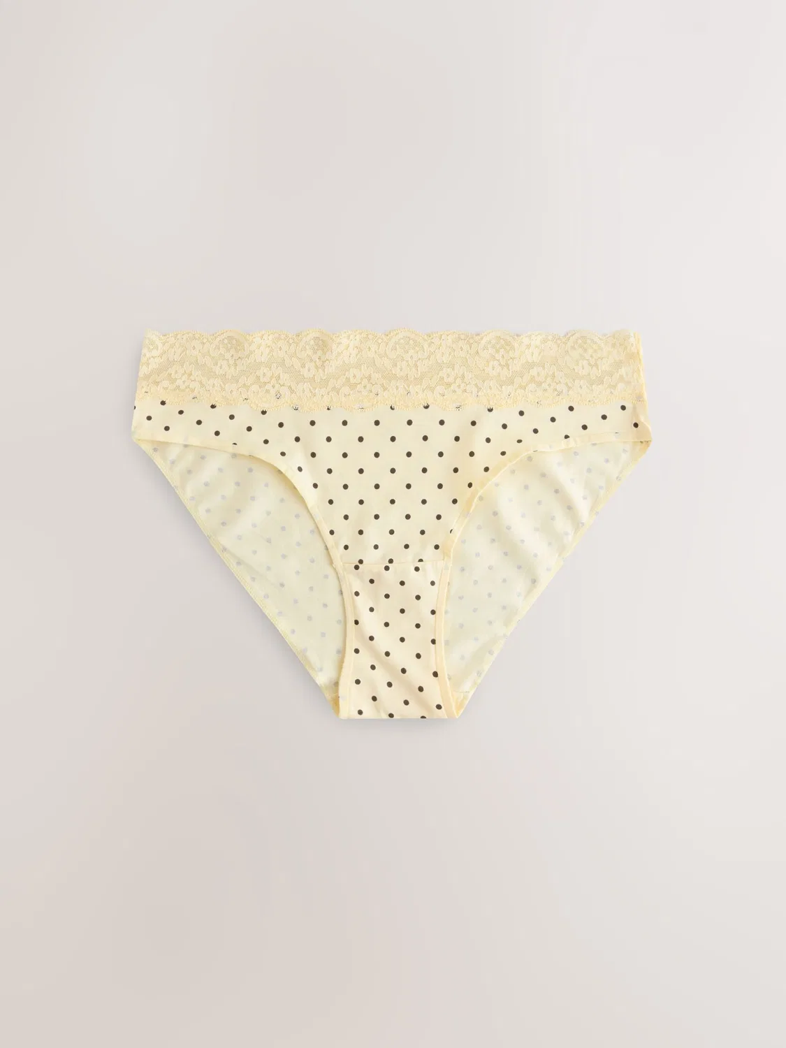 Трусы Next, Cream/Light Yellow/Apricot/Dark Red/Black/White — фото 2