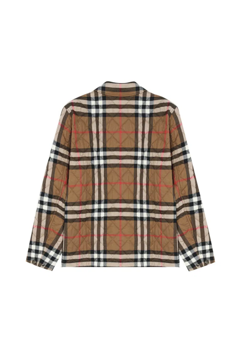 Куртка мужская Burberry, хлопковая, коричневый — фото 2