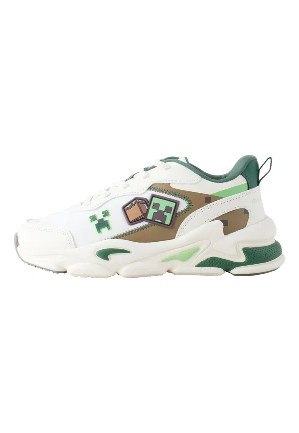 Кроссовки для скейтбординга Regular fit Minecraft elastic skate shoes Next, белый