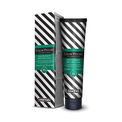 

Краска для волос Color Psycho Semi-Permanent Hair Color Cream 125ml 5.07 fl oz Wild Green