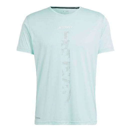 

Футболка terrex agravic trail running tee Adidas, бирюзовый