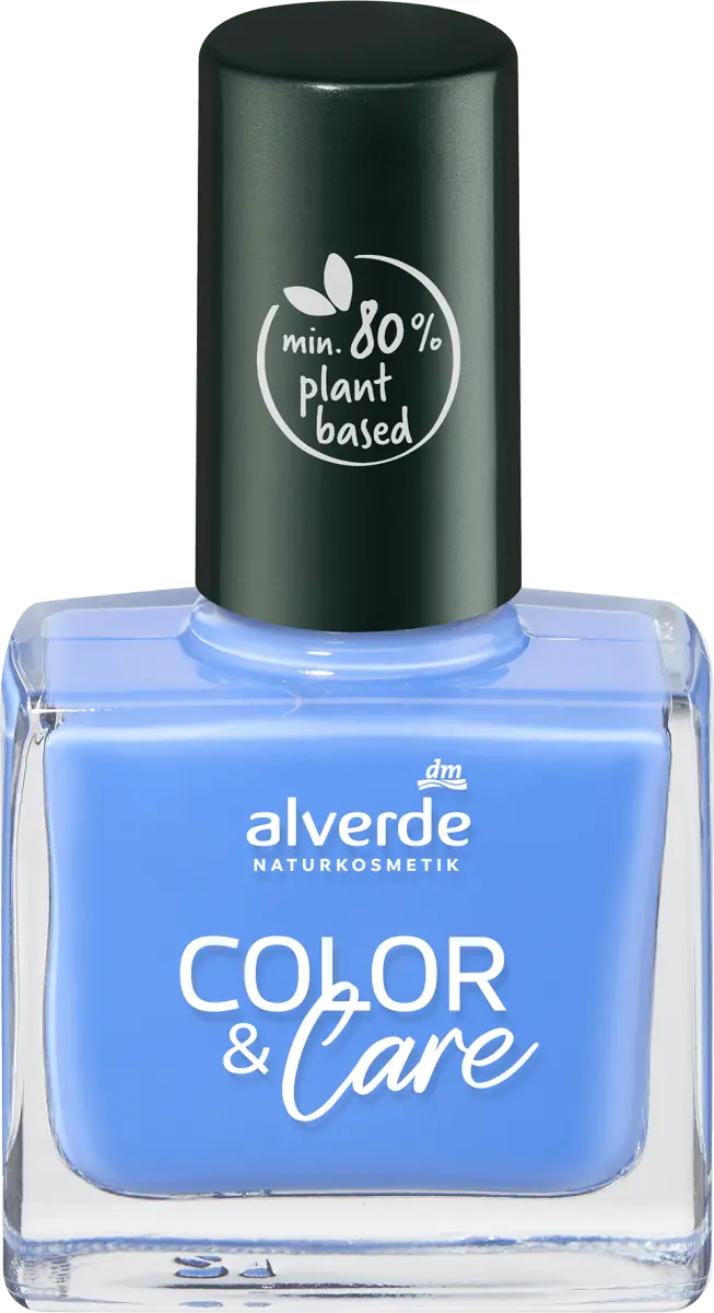 

Nagellac Color Лак для ногтей Care 120 Denim Blue 10 мл alverde NATURKOSMETIK