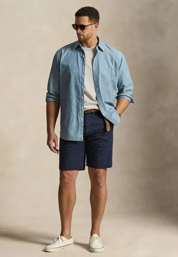 Футболка Polo Ralph Lauren Big & Tall, цвет весенний вереск — фото 2