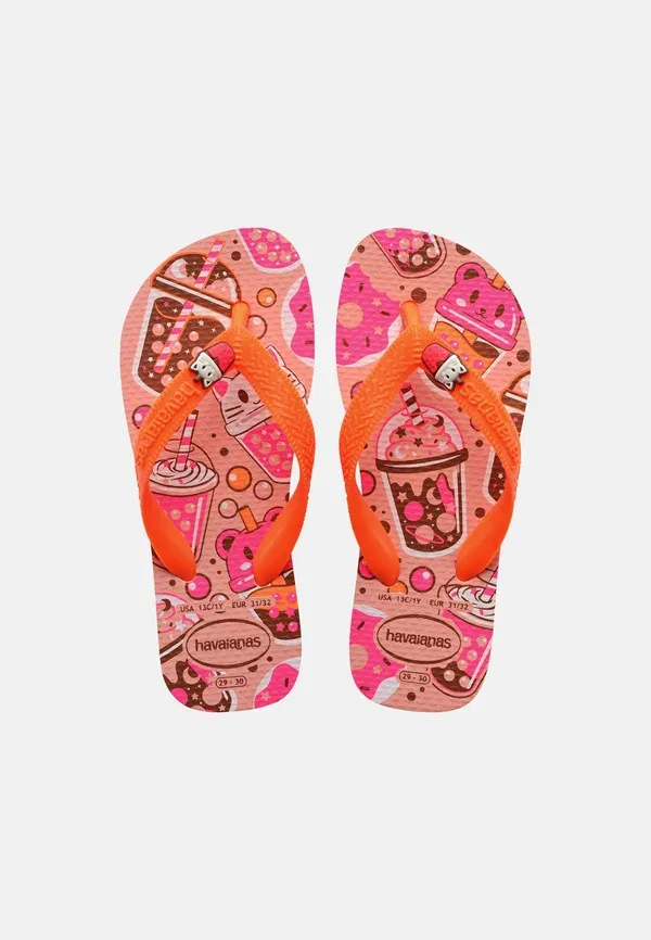 Детские бассейновые тапочки Havaianas, цветочный