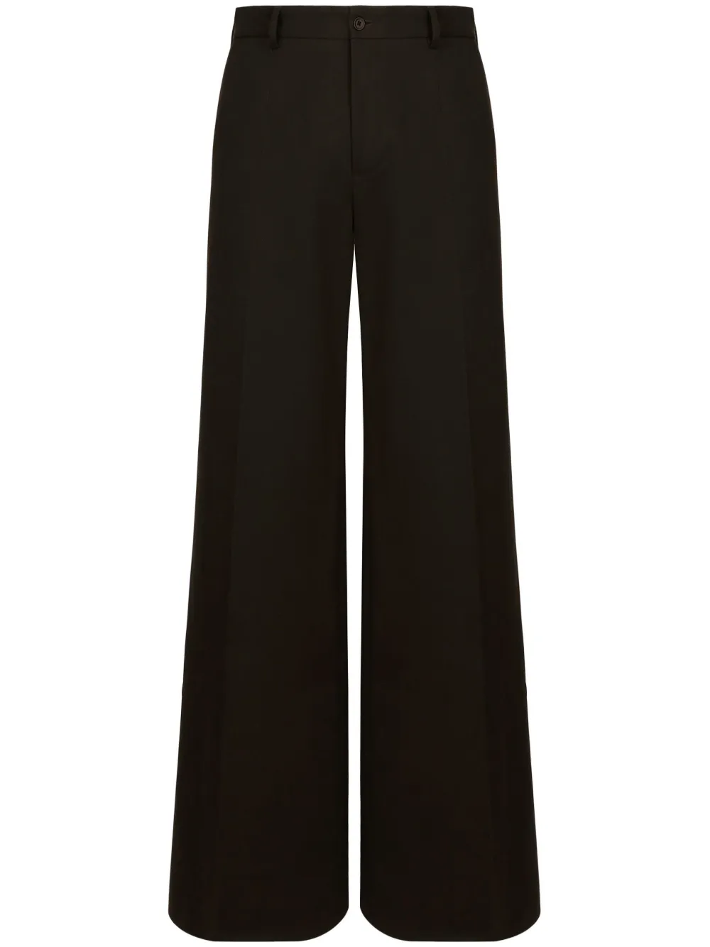 

Брюки широкого кроя DOLCE & GABBANA, коричневый