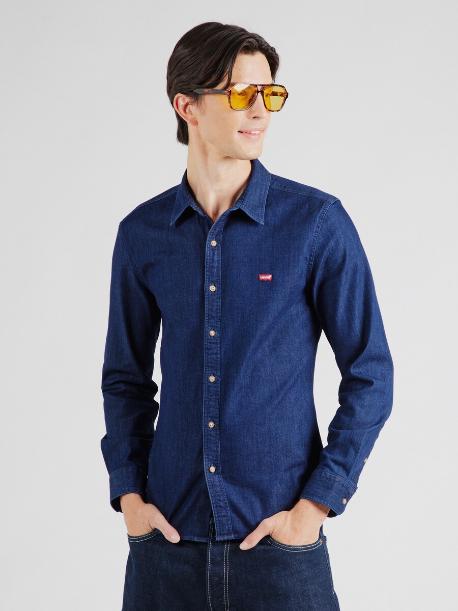 Рубашка Slim Fit на пуговицах LEVIS ┬о Battery Housemark Slim Fit Shirt, Blue denim — фото 2