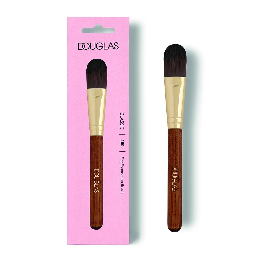 Кисть для лица accessoires 100 flat brush Douglas Collection, количество 1 шт. — фото 3