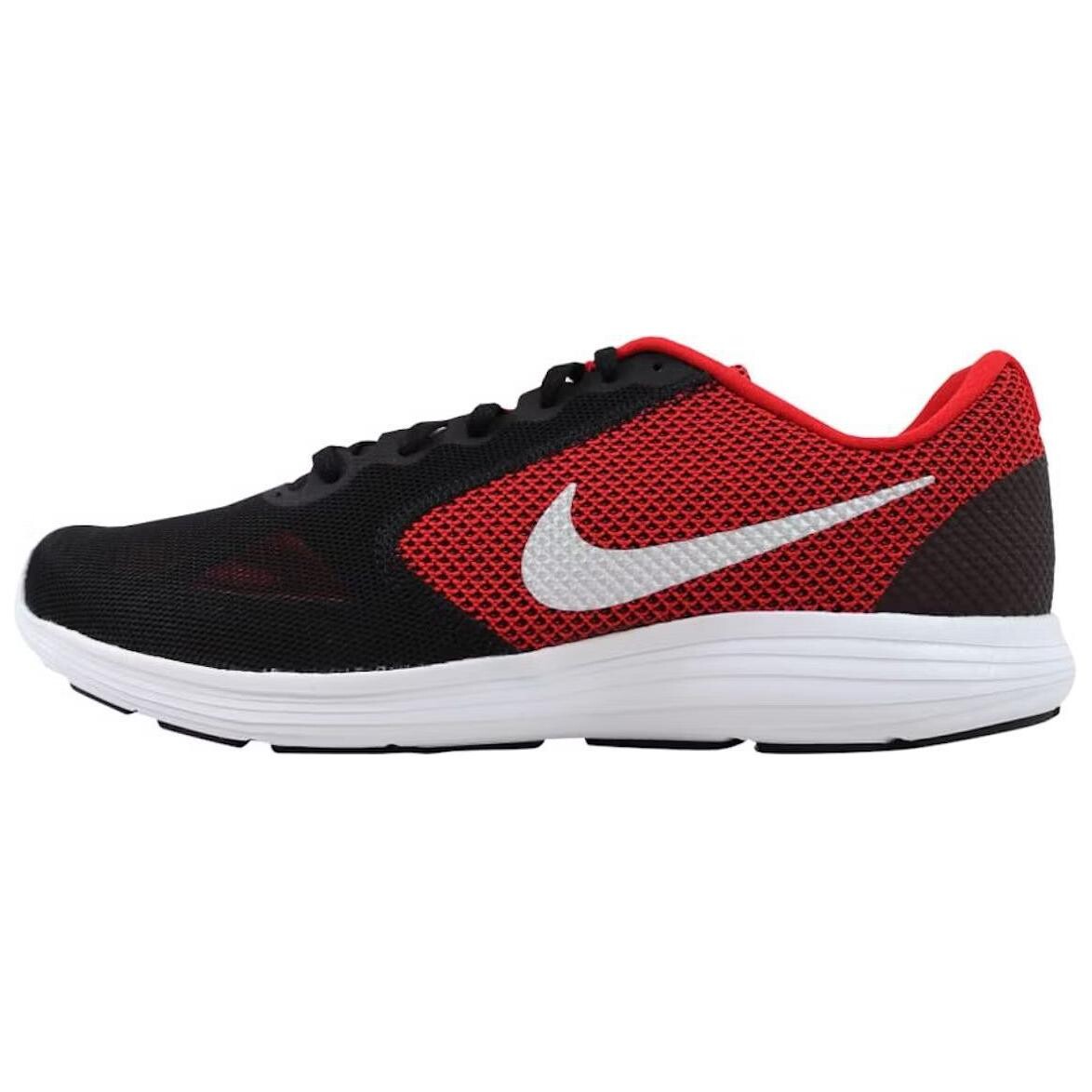 

Кроссовки Nike Revolution 3 University Red/Metallic Silver, черный/красный