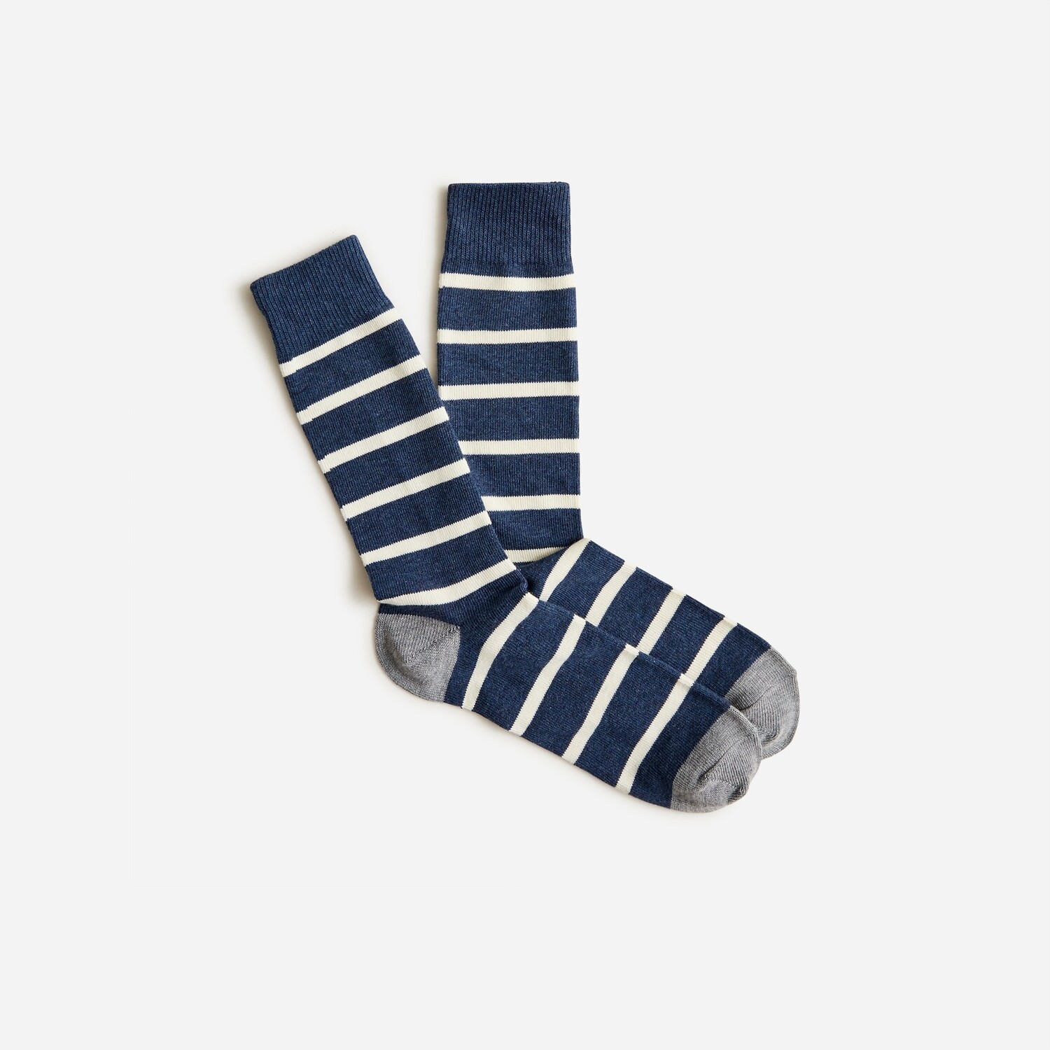 

Носки в морскую полоску J.Crew, синий