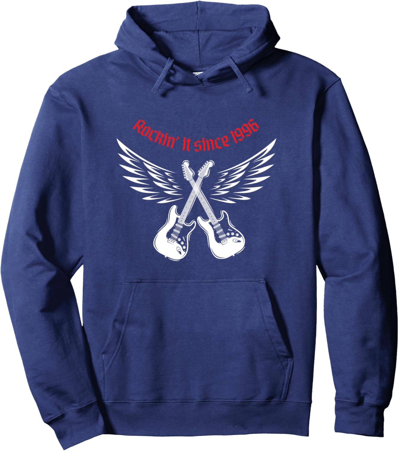 

Электрогитара, рок-гитарист, родился в 1996 году, гитара, толстовка Gifts For Guitarists And Rock Hard Musicians 1996, темно-синий