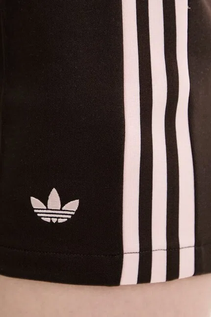 Шорты спортивные из мягкого трикотажа Adidas Originals, коричневый — фото 4