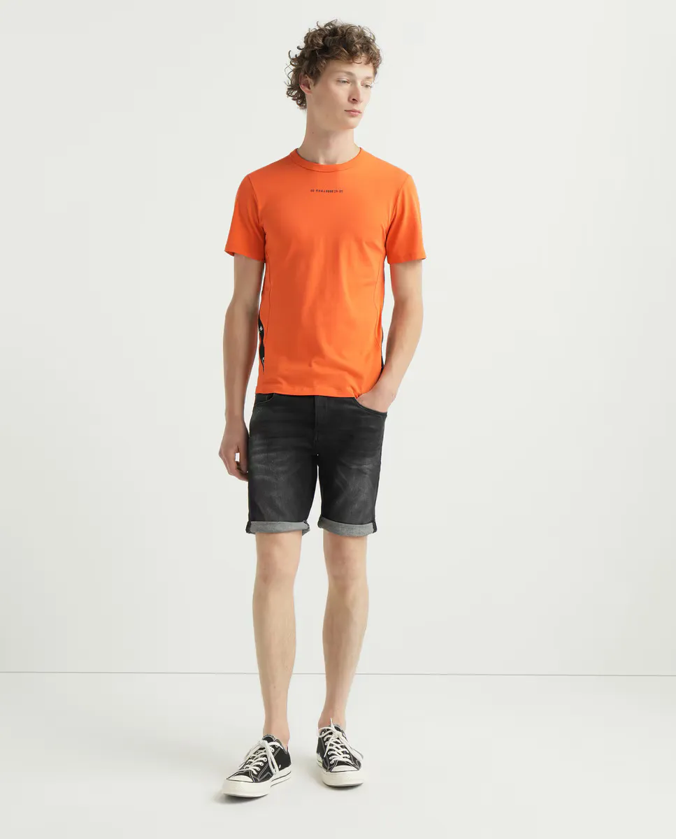 

Темно-серые мужские джинсовые шорты 3301 G-Star Raw, темно-серый