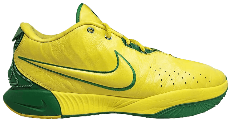 

Кроссовки Nike LeBron 21 'Oregon' PE, желтый