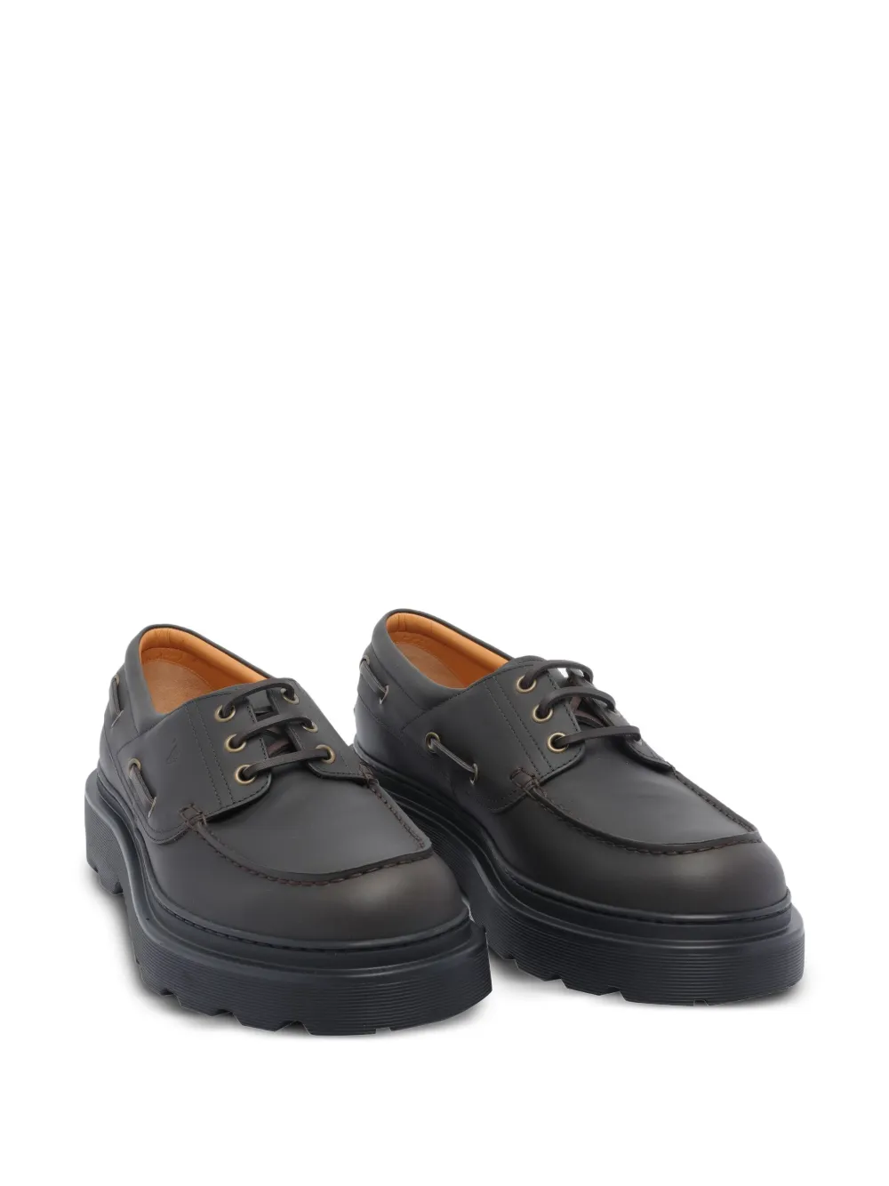 Туфли на платформе со шнуровкой Tod'S, черный — фото 2