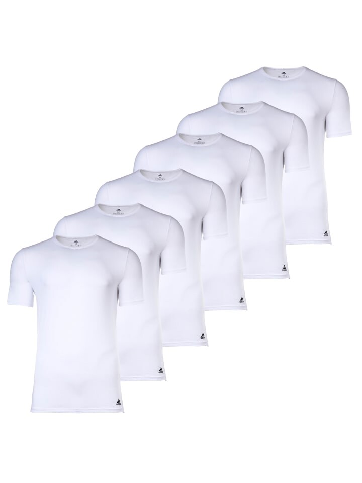 

Футболка adidas 6er Pack, белый