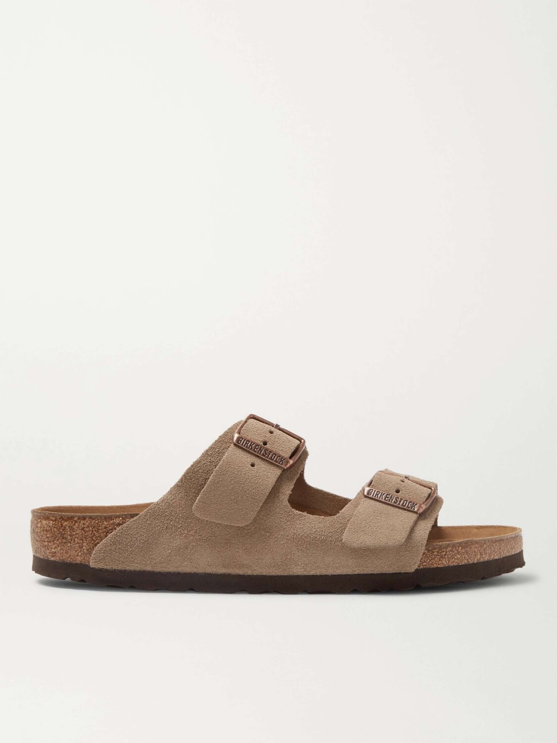 

Замшевые сандалии Аризона BIRKENSTOCK, бежевый