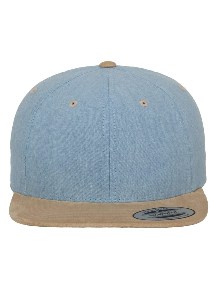 

Бейсболка Flexfit Snapback, цвет blue/beige