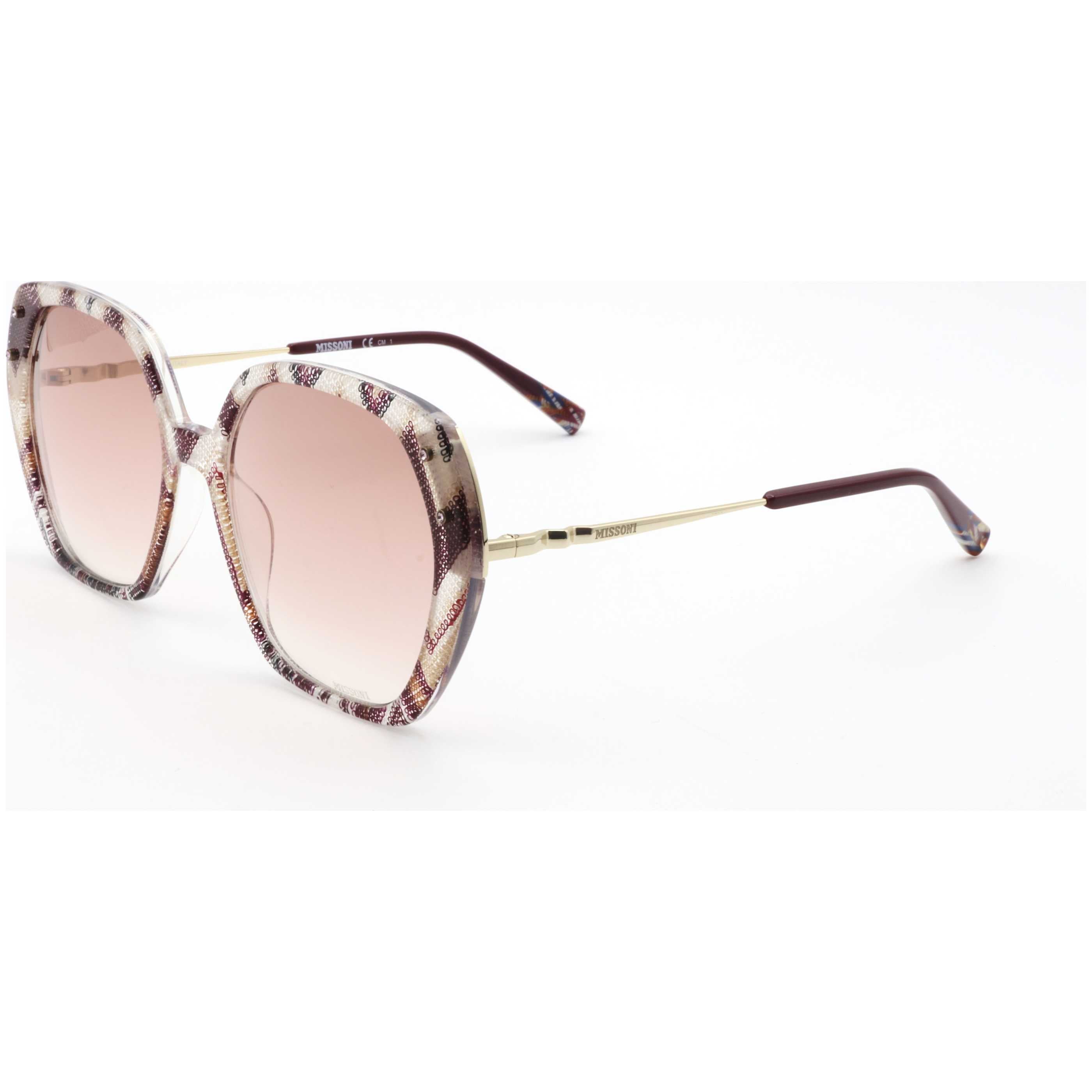 

Missoni Женские Солнцезащитные очки 56 мм Фиолетовые