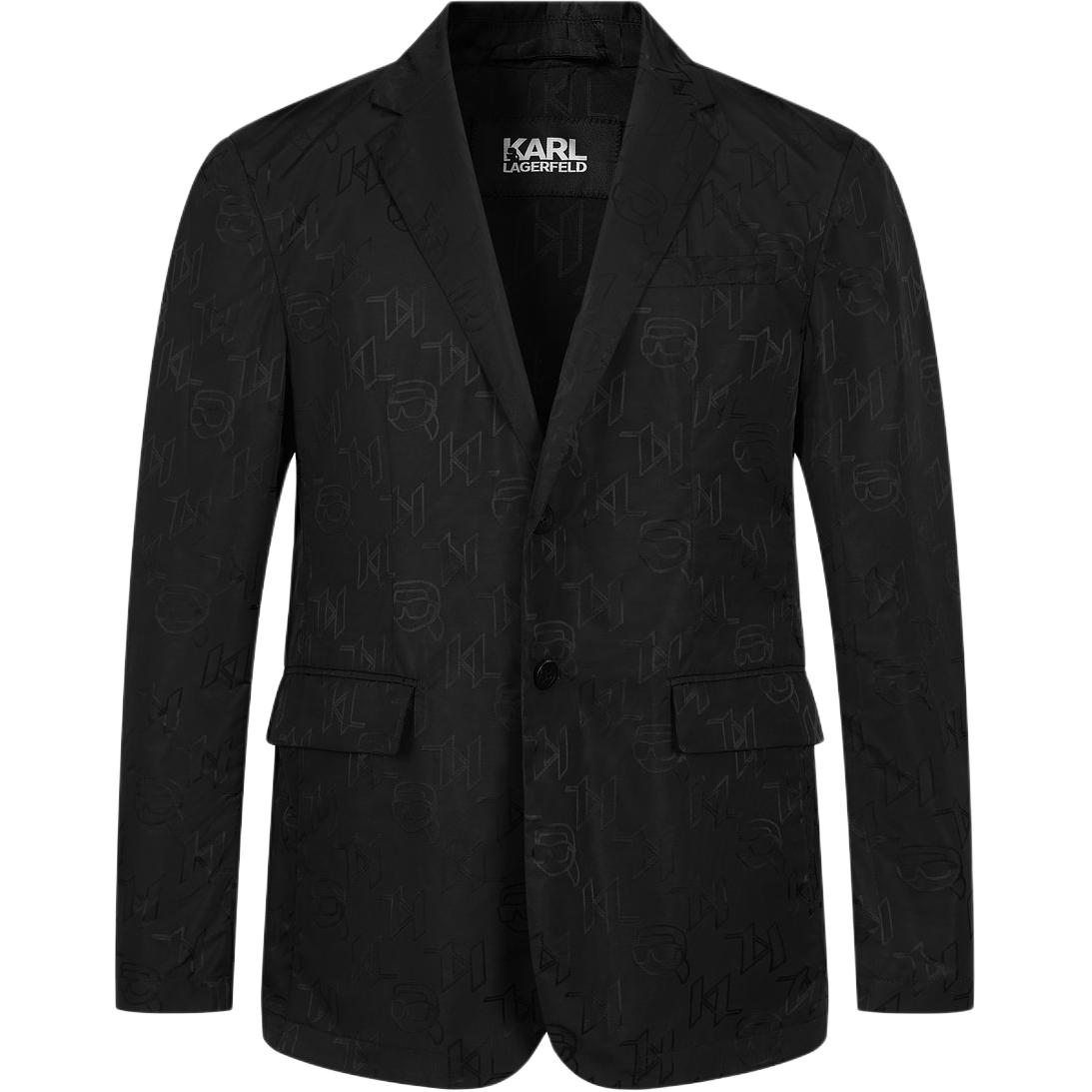 

Костюмный пиджак KARL LAGERFELD SS26 для мужчин KARL LAGERFELD / Karl Lagerfeld Jeans, черный