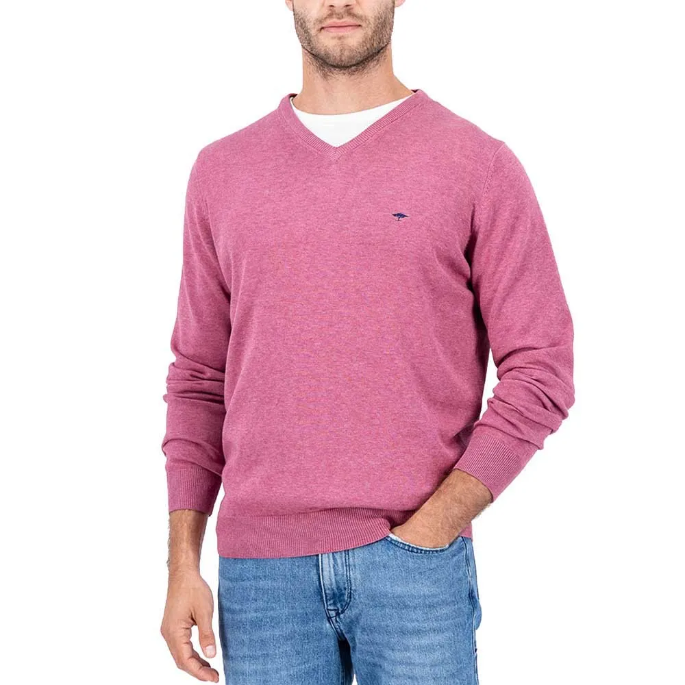 

Свитер Fynch Hatton 1414211 v neck, розовый