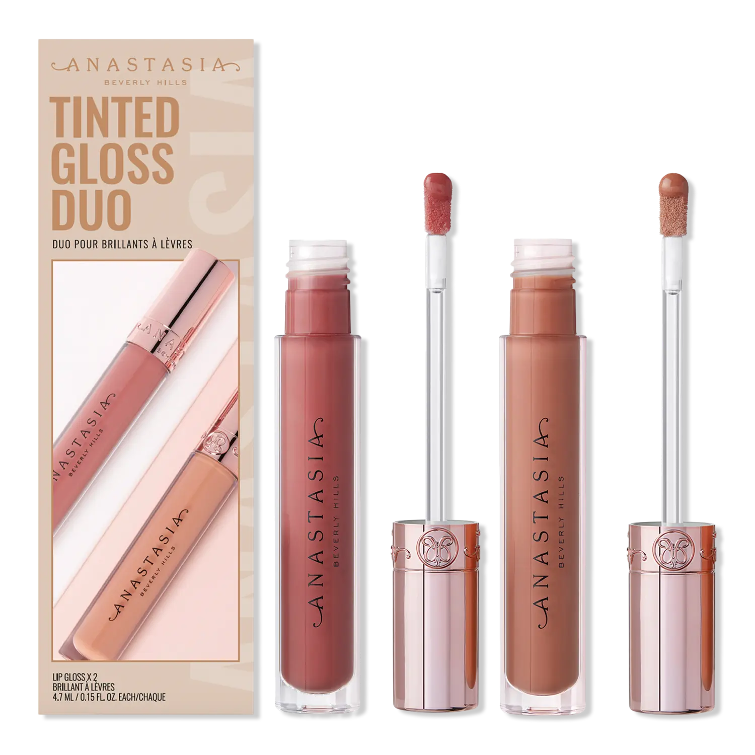 

Тонированный блеск для губ, дуэт Anastasia Beverly Hills