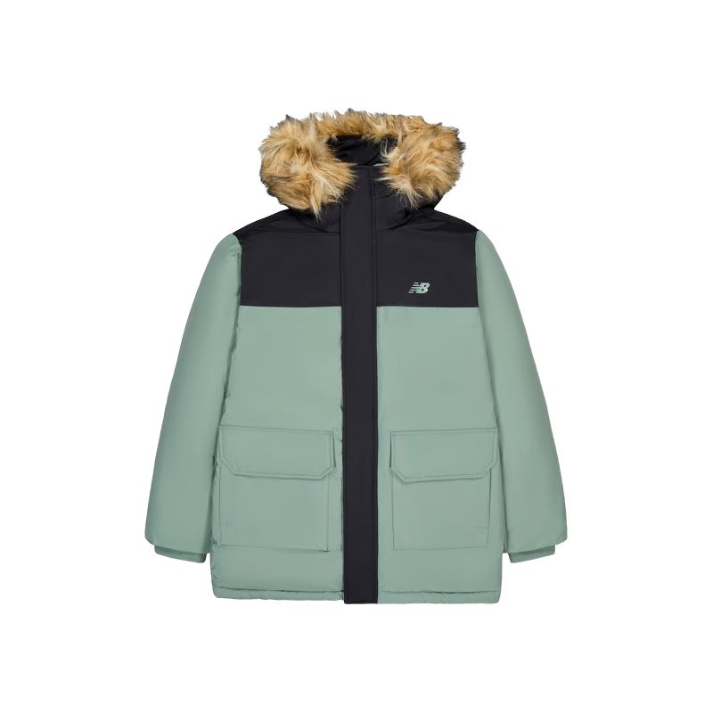 

Теплая пуховая куртка мужская зеленая New Balance, Зеленый, Теплая пуховая куртка мужская зеленая New Balance
