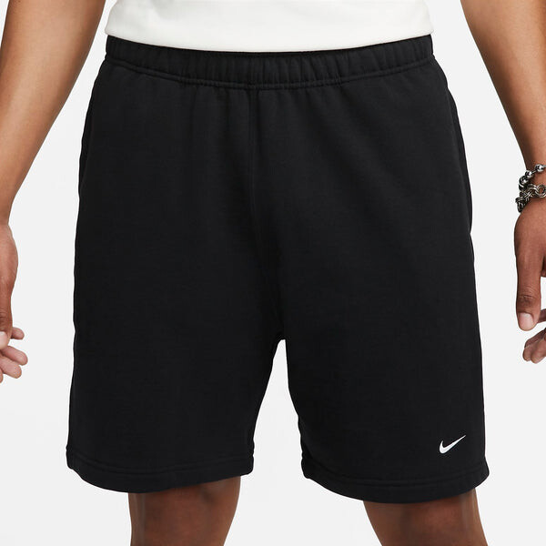 Шорты solo swoosh french terry shorts 'black' Nike, черный — фото 2