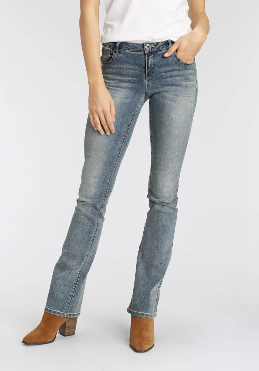 

Джинсы Arizona Bootcut "Ultra-Stretch", со средней талией, синий