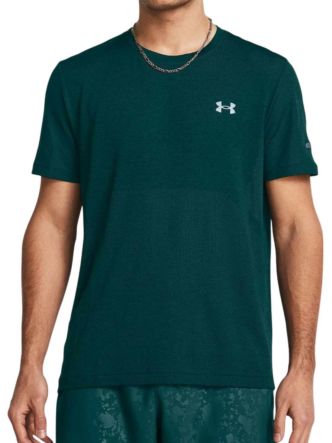 

Футболка Under Armour UA SEAMLESS STRIDE SS, зеленый