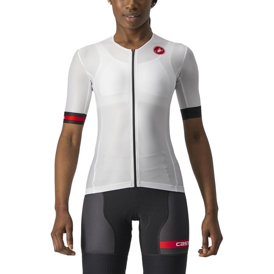 

Женская спортивная футболка Free Speed 2 Race Top Castelli Castelli, White/Black