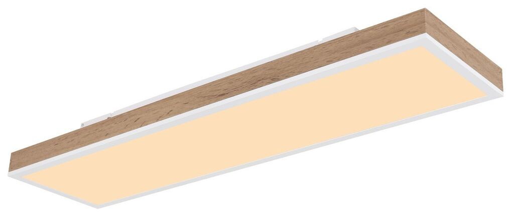 

[T] Потолочный светильник Globo Lighting алюминий белый матовый, МДФ под темное дерево, опаловый пластик, регулировка яркости, несколько уровней с помощью настенного выключателя, фиксация цветов, функция памяти, ночник, таймер, пульт дистанционн...