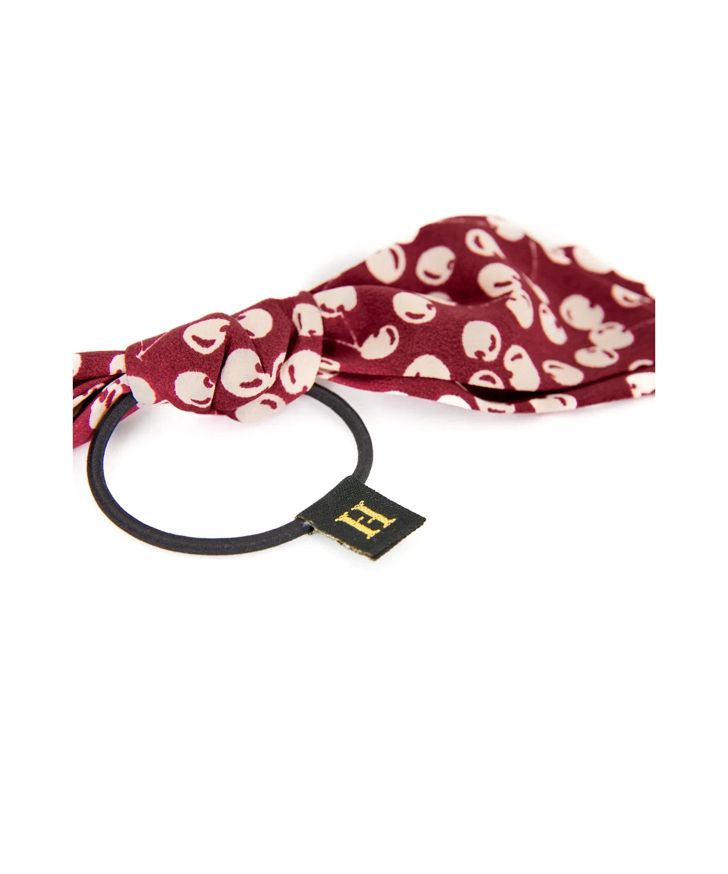 Резинка для волос Cherry Pattern Bow Pony Her lip to красная — фото 4