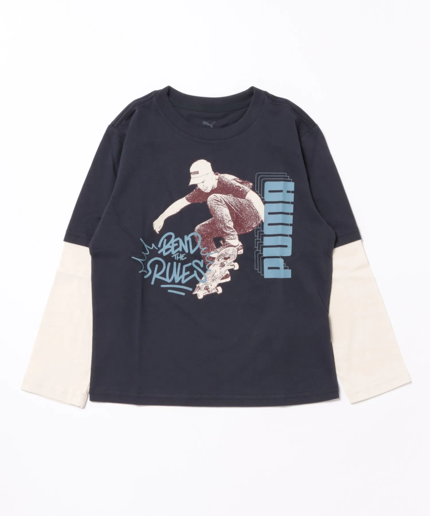 Мужские футболки длинные PUMA MID90S синие