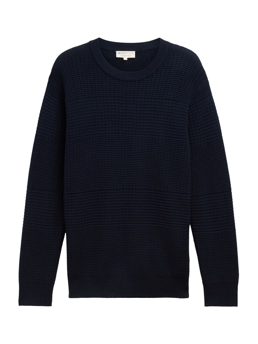 

Свитер TOM TAILOR DENIM Sweater, ночной синий