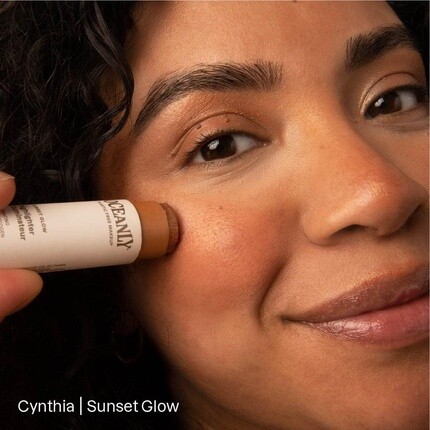 ATTITUDE Oceanly Легкий хайлайтер без пластика без диоксида титана Проверено EWG Vegan Makeup Sunset Glow 8,5 грамм — фото 2