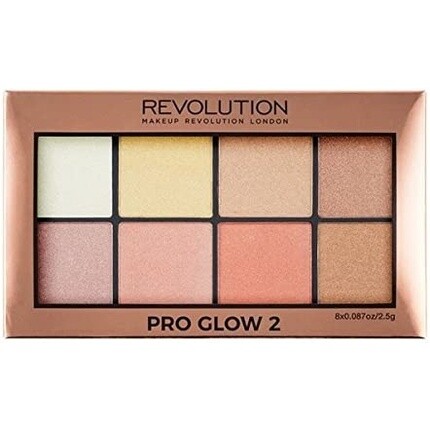 

Палитра хайлайтеров Revolution Pro Glow 2 Makeup Revolution