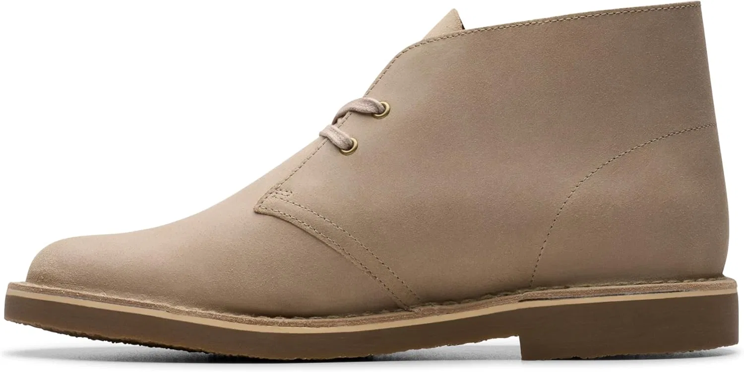 Clarks - Мужские ботинки Shepton, Taupe Distressed Leather — фото 3