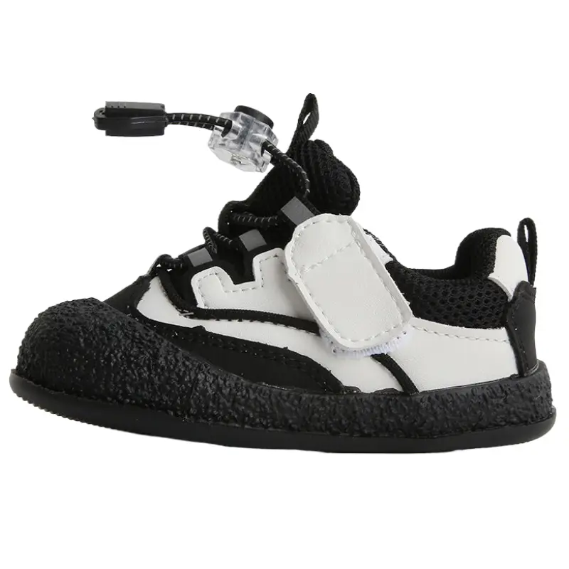 

Нескользящие, износостойкие, дышащие, противоударные, низкие детские туфли для младенцев и малышей MAIBUXIONG, черный