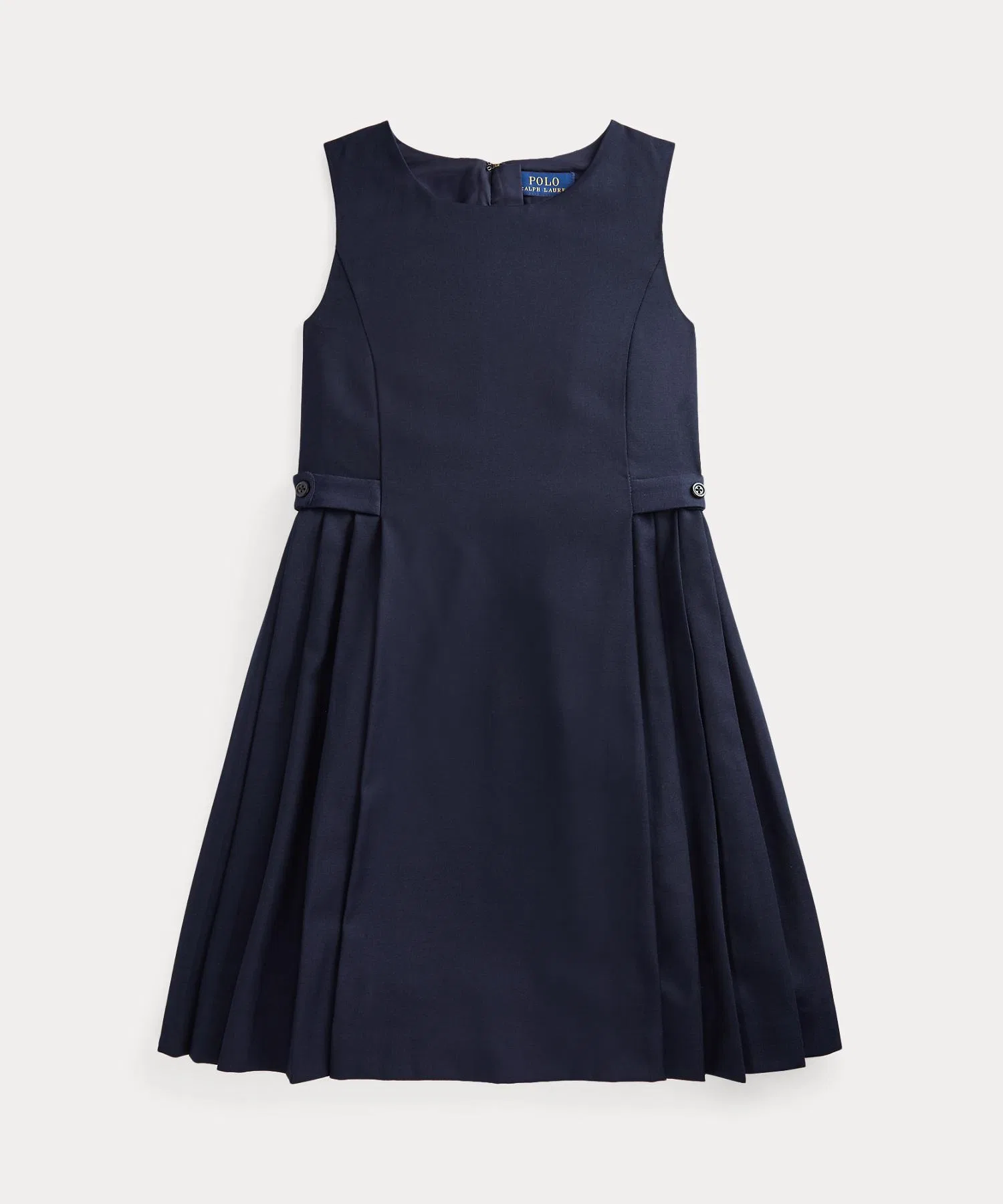 Детское платье POLO RALPH LAUREN CHILDRENSWEAR с плиссировкой