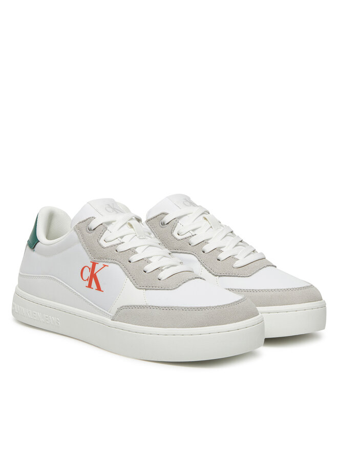 Кроссовки Classic Cupsole Mg Nylon Mix YM0YM01304 Calvin Klein Jeans, белый — фото 2