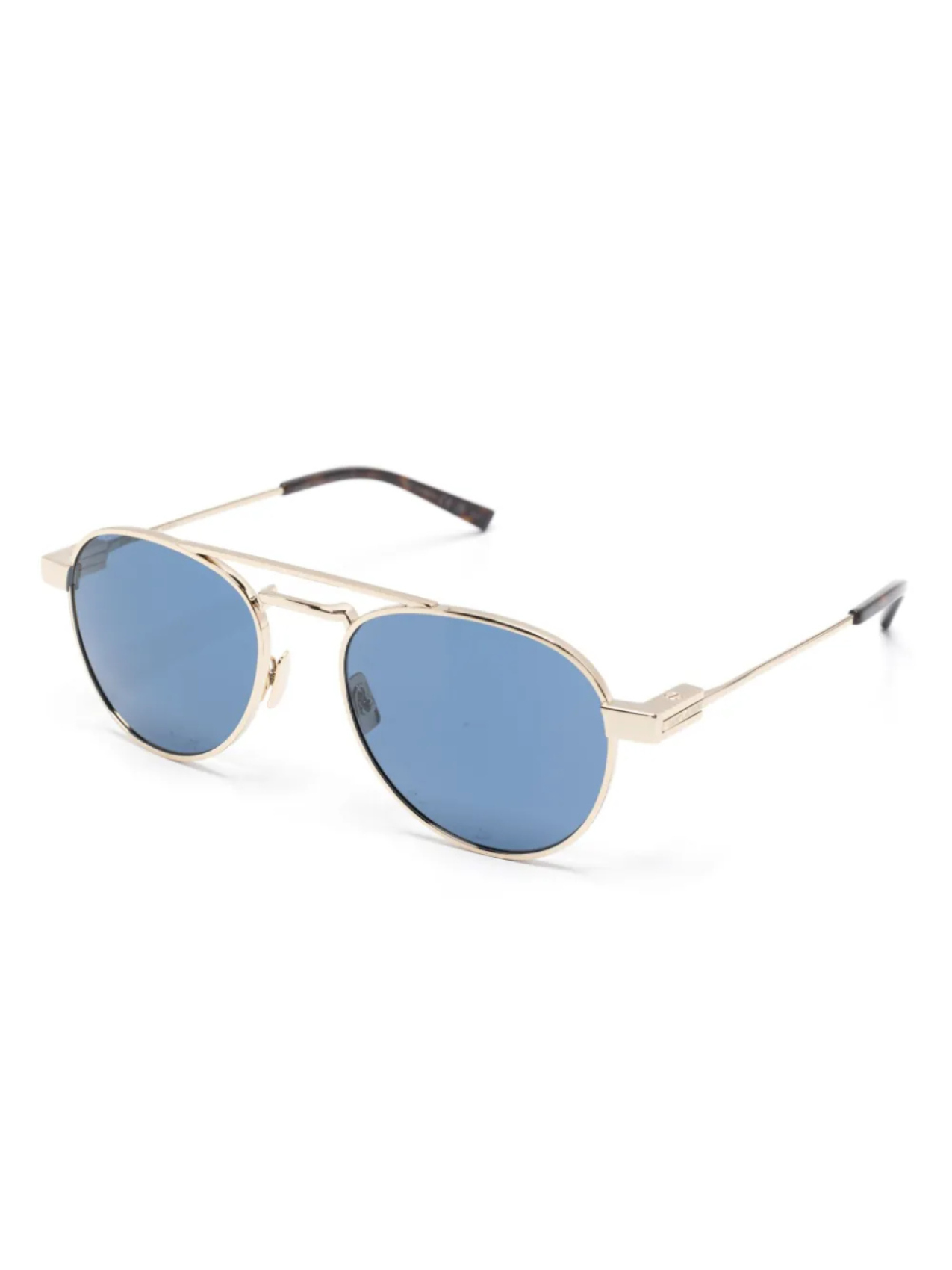 Солнцезащитные очки SL708 Saint Laurent Eyewear, золотой — фото 2
