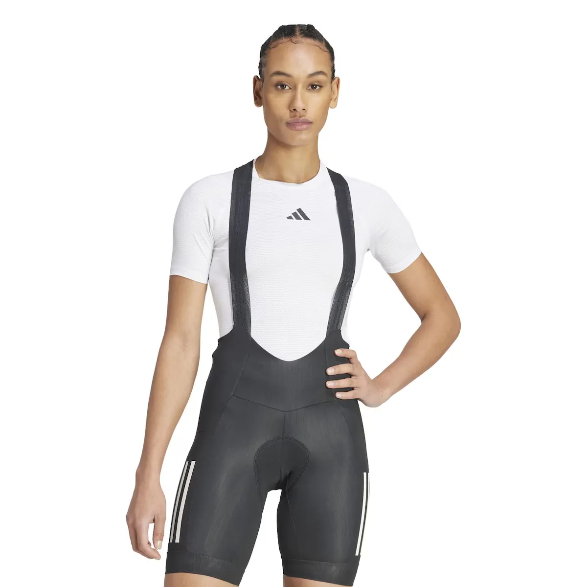 Женская велосипетная майка THE BASELAYER adidas, белый — фото 2