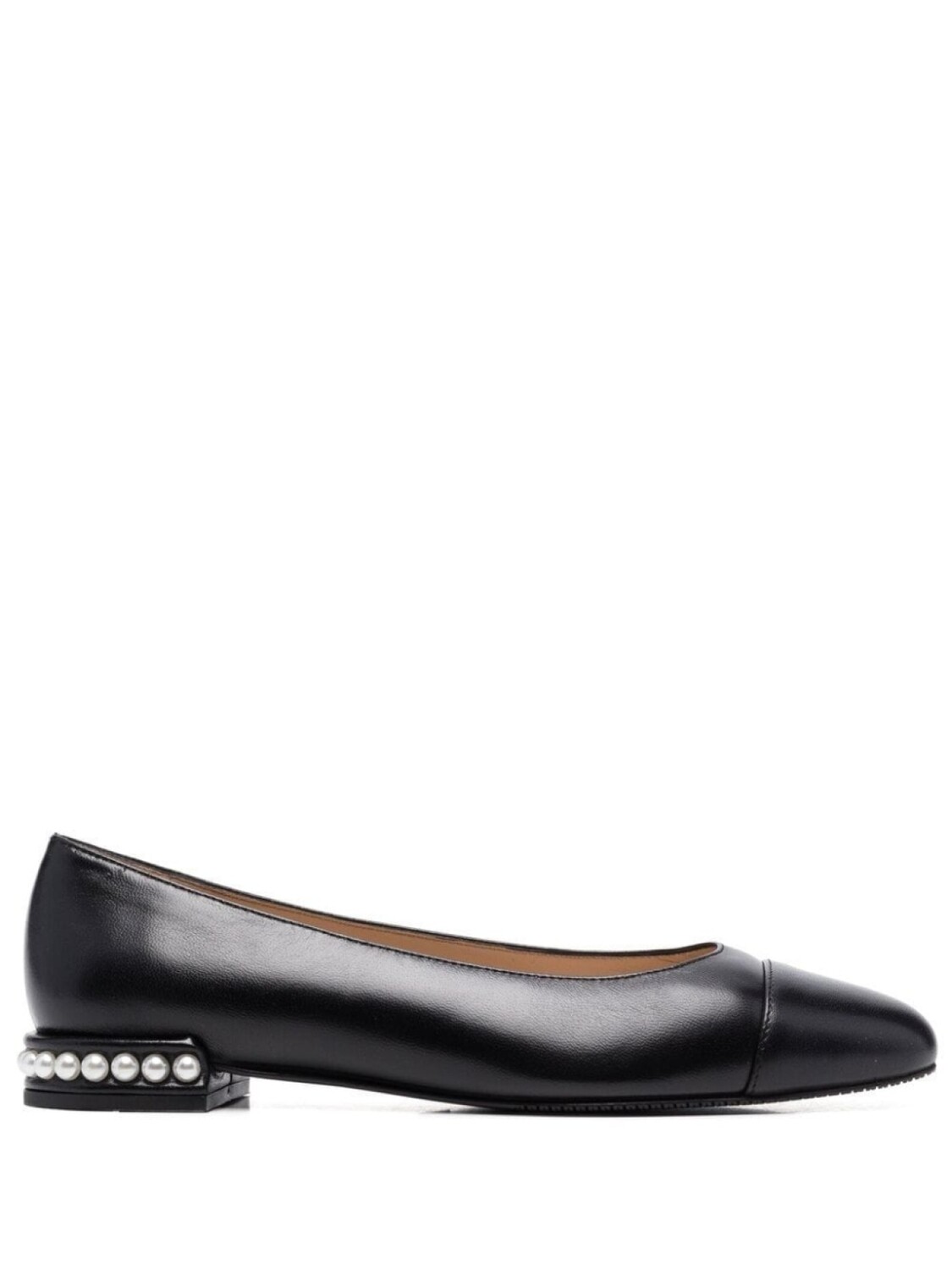 

Stuart Weitzman декорированные балетки, черный
