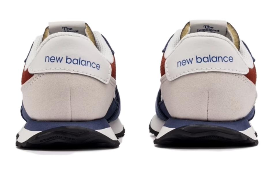 NB 237 Anti-Kick Низкие Детские Повседневные Кроссовки Голубой и Красный Детские New Balance, Голубой Красный — фото 2