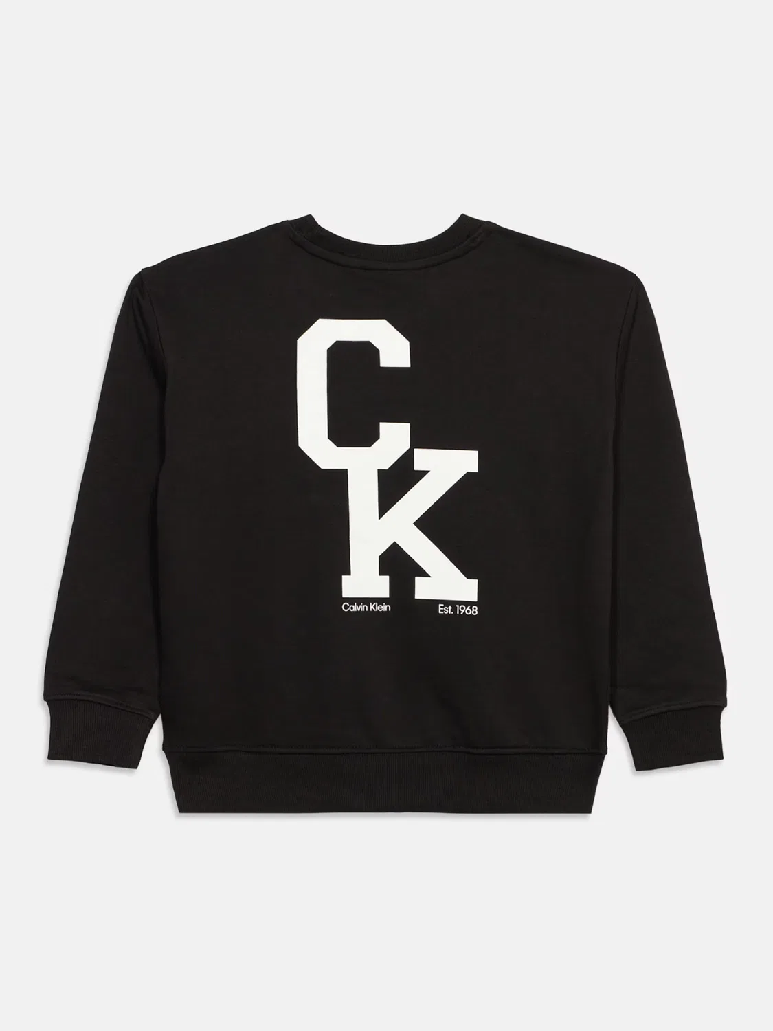 Джинсовая толстовка Calvin Klein Jeans черного цвета — фото 2