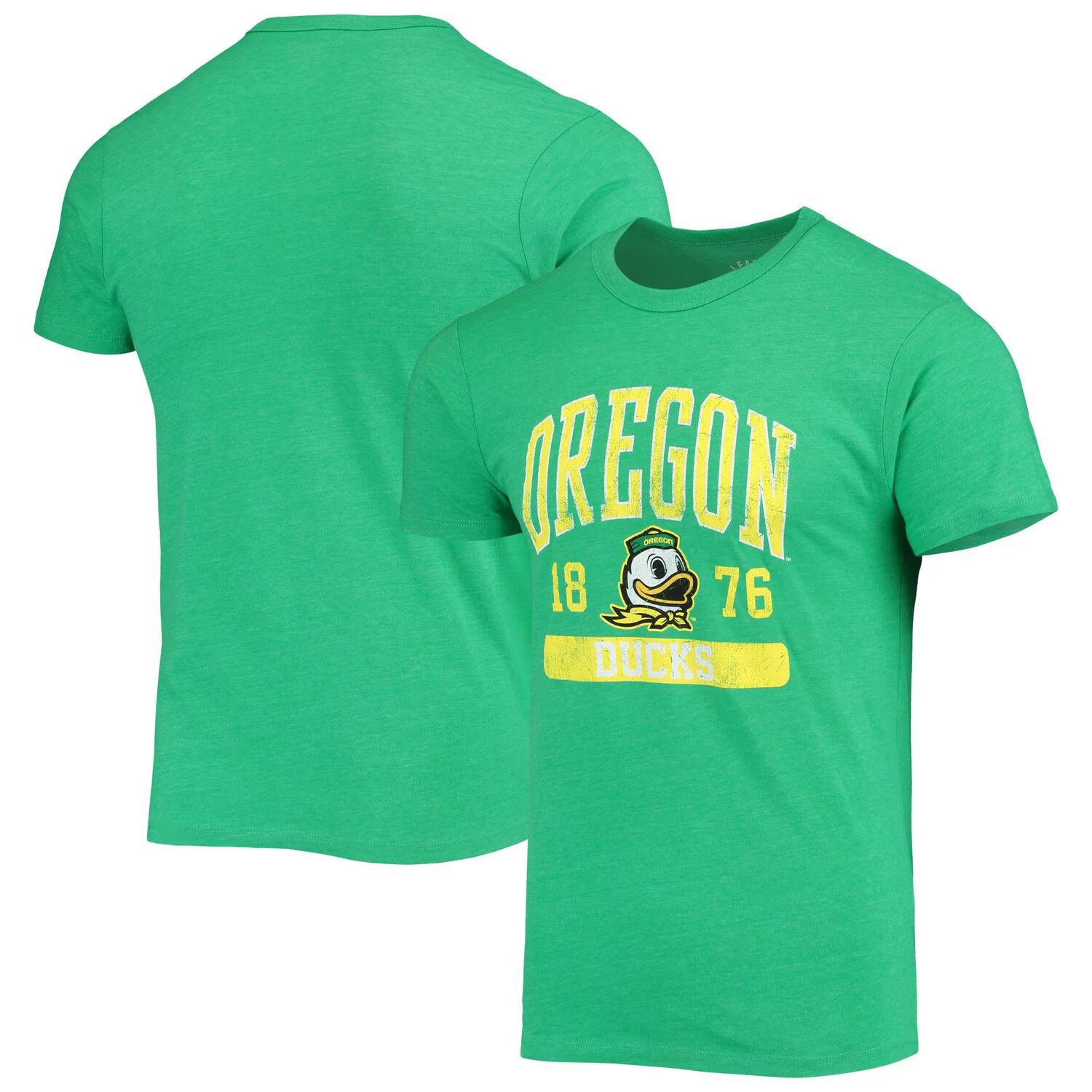 

Мужская футболка League Collegiate Wear с принтом зеленого цвета Oregon Ducks с объемным рисунком Victory Falls Tri-Blend, Зеленый, Мужская футболка League Collegiate Wear с принтом зеленого цвета Oregon Ducks с объемным рисунком Victory Falls Tri-Blend