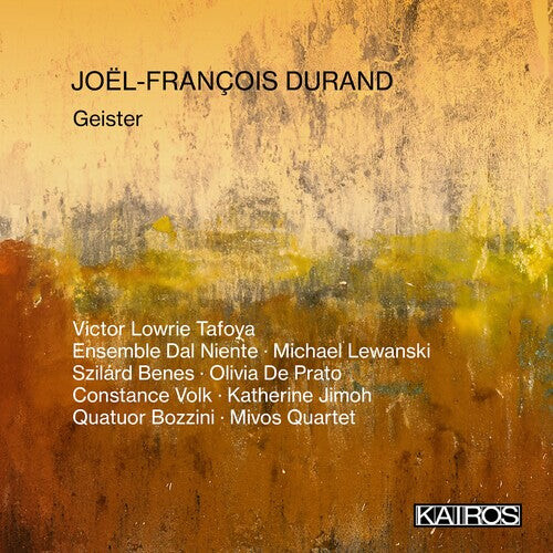

CD диск Joel-Francois Durand: Geister / Various: Joel-francois Durand: Geister