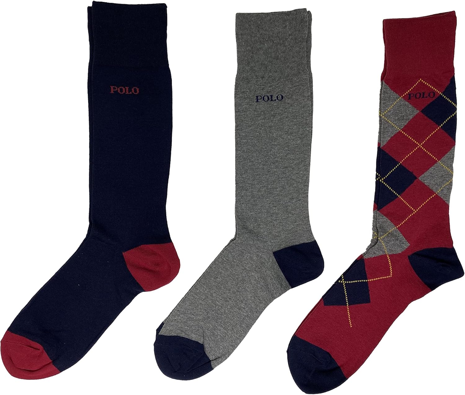 

Носки POLO RALPH LAUREN mens Modern, Grey(Zp899846Pkn)/R_N